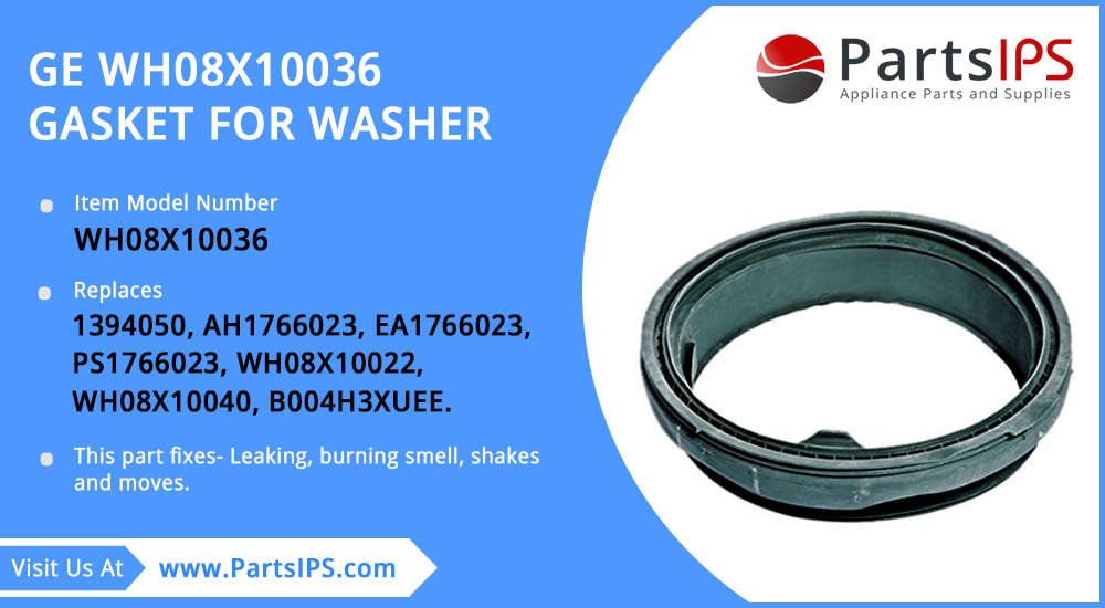 GE WH08X10036 Gasket For Washer